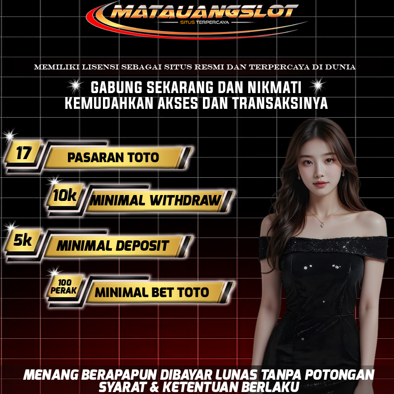 MATAUANGSLOT Link Situs 4D Toto Minimal Bettingan 100 Perak