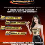 MATAUANGSLOT Link Daftar Situs Toto Bet 100 Perak