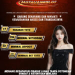 MATAUANGSLOT Login SItus Toto 4D Bonus New Member 50%